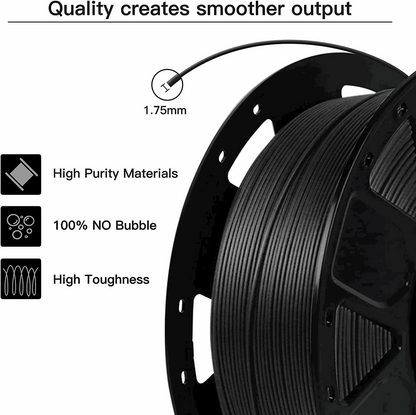 Creality Ender PLA Filament - Black and White Combo 2 KG
