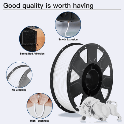 Creality Ender PLA Filament - Black and White Combo 2 KG