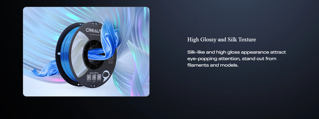 Creality Glossy Silk PLA Filament - 1kg