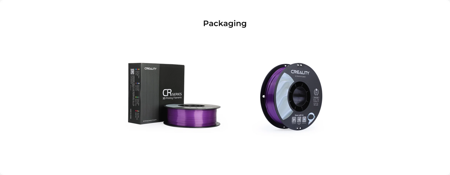 Creality Glossy Silk PLA Filament - 1kg