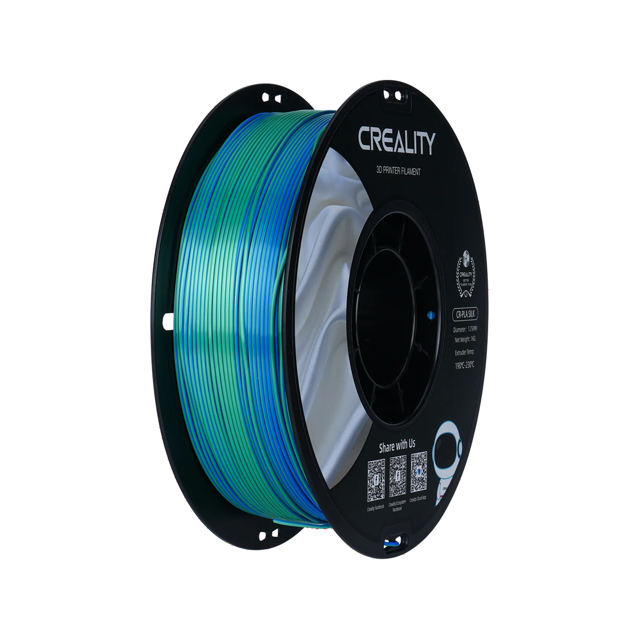 Creality Glossy Silk PLA Filament - 1kg