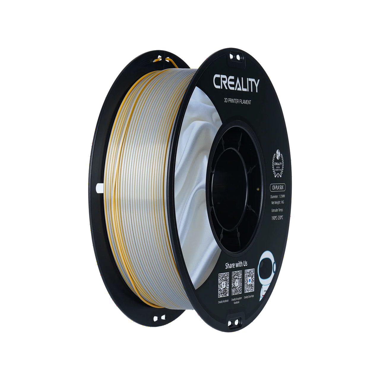Creality Glossy Silk PLA Filament - 1kg