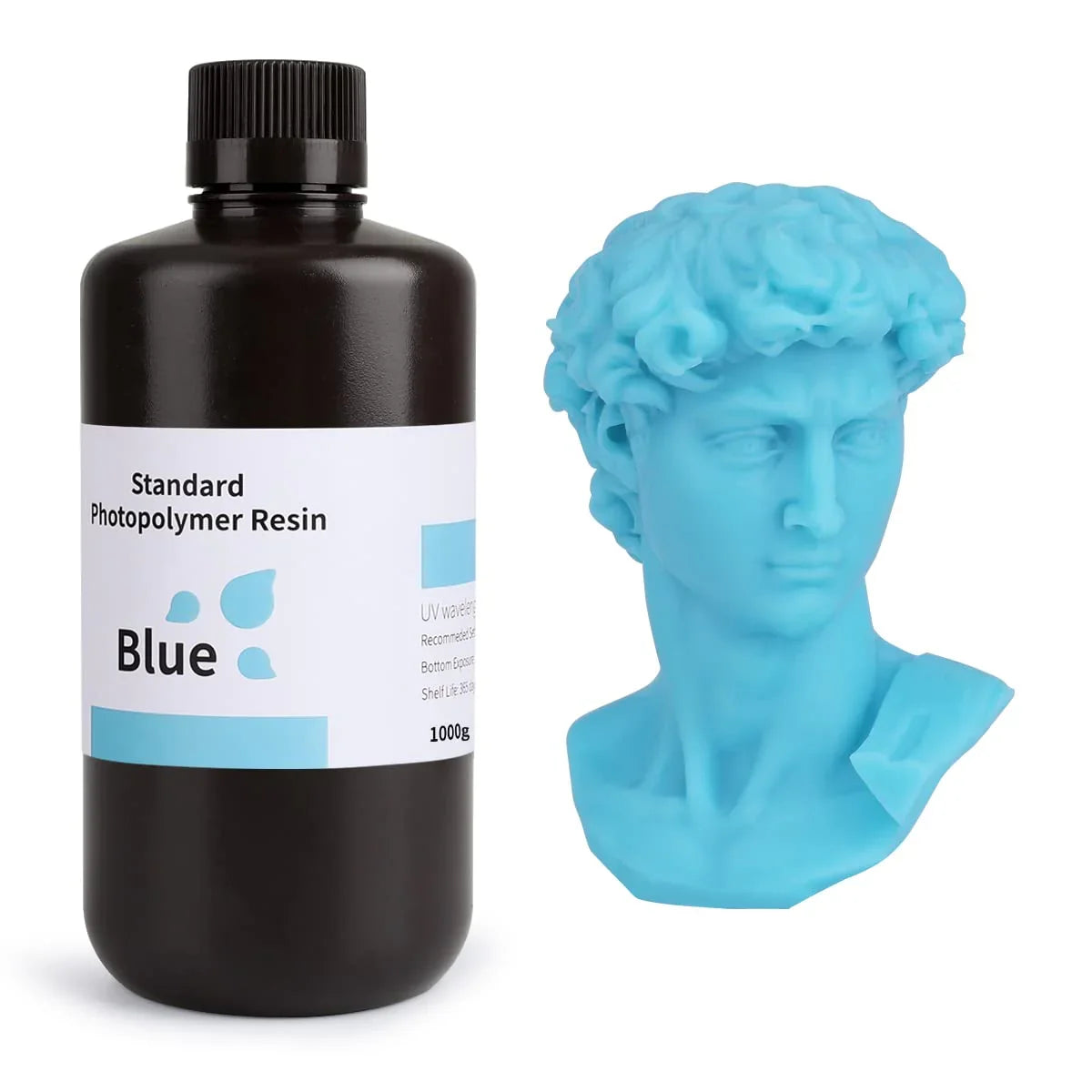 ELEGOO Standard Resin V1.0 - 1kg - Blue