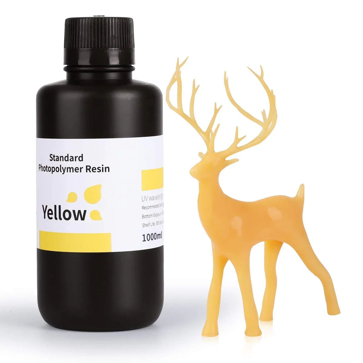 ELEGOO Standard Resin V1.0 - 1kg - Yellow