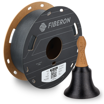 Polymaker Fiberon PPS-CF10 1.75mm – High-Performance Carbon Fibre Reinforced Engineering Material 500g