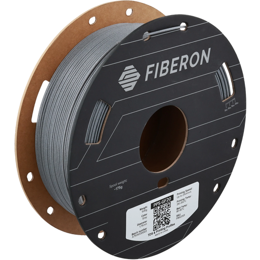 Polymaker Fiberon PPS-GF20 – Glass Fibre Reinforced, Flame-Retardant 3D Printing Material 500g