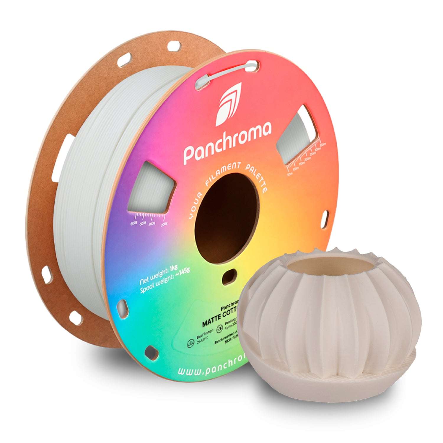 Panchroma Standard PLA Matte Filament – 1kg