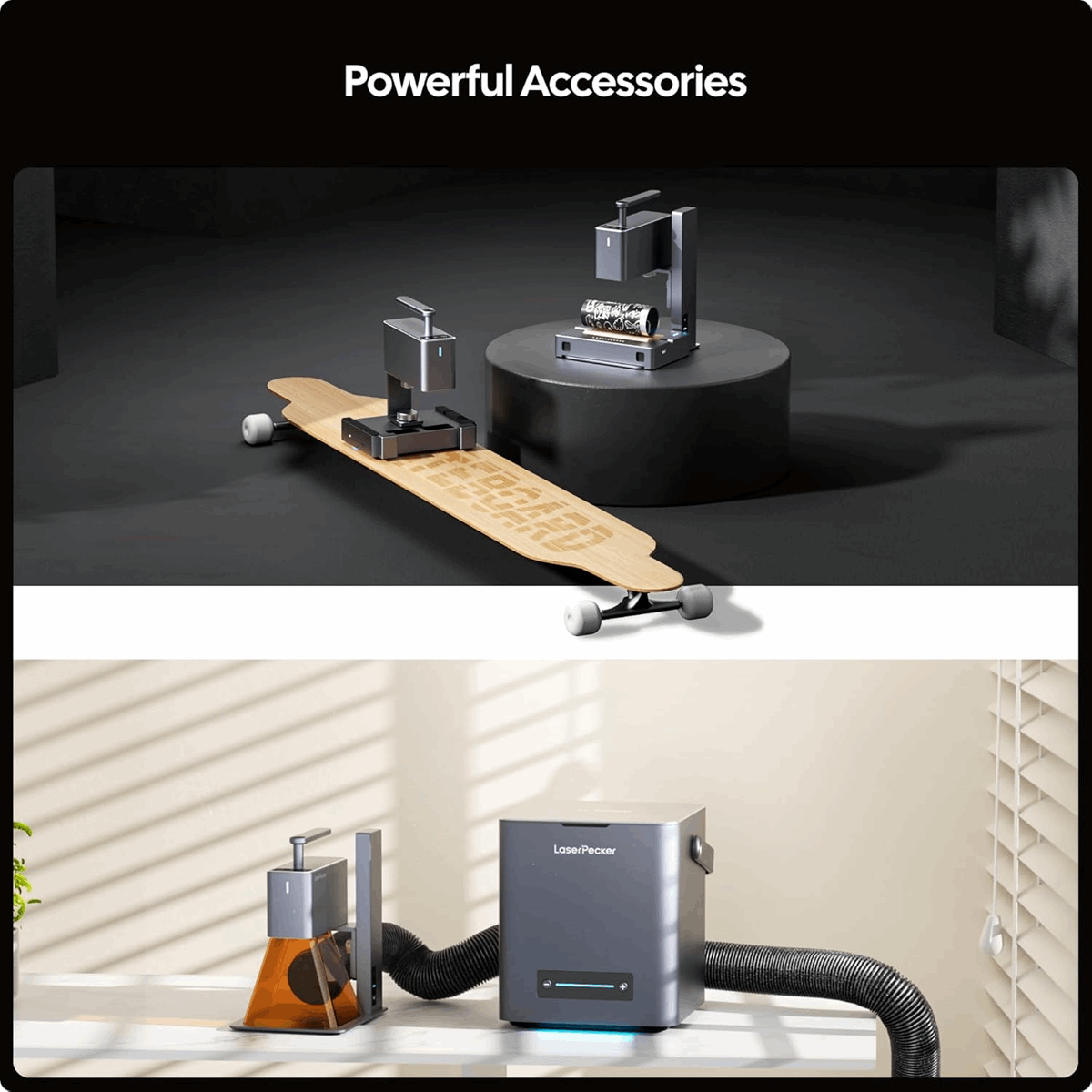 LaserPecker LP2 Handheld Laser Engraver – Basic Version