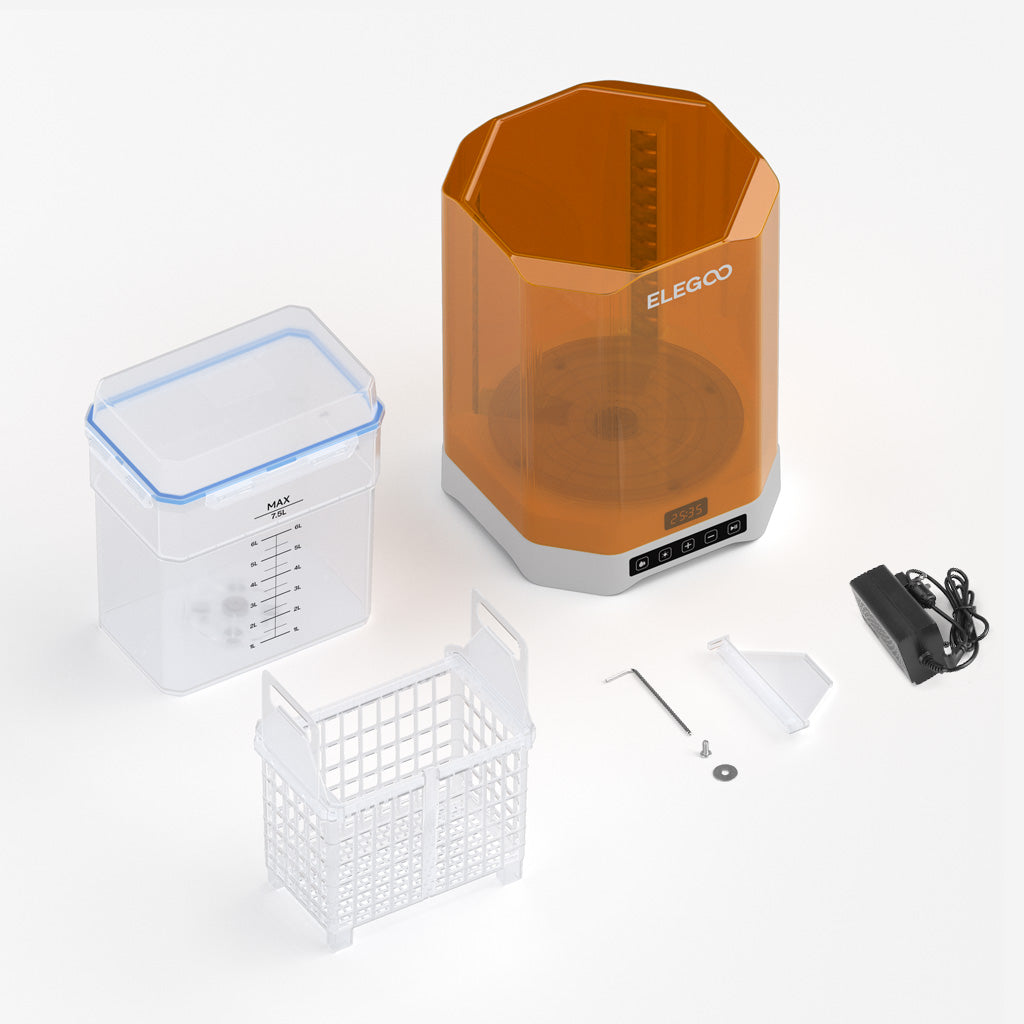 ELEGOO Mercury Plus V3.0 resin post-processing workflow