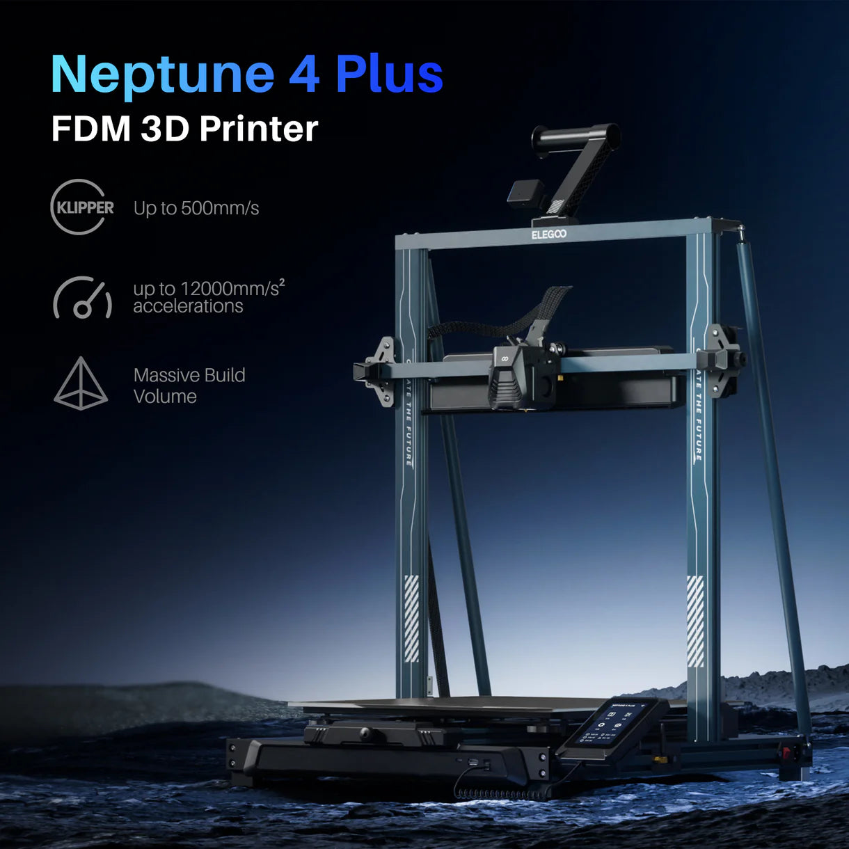 ELEGOO Neptune 4 Plus 3D Printer