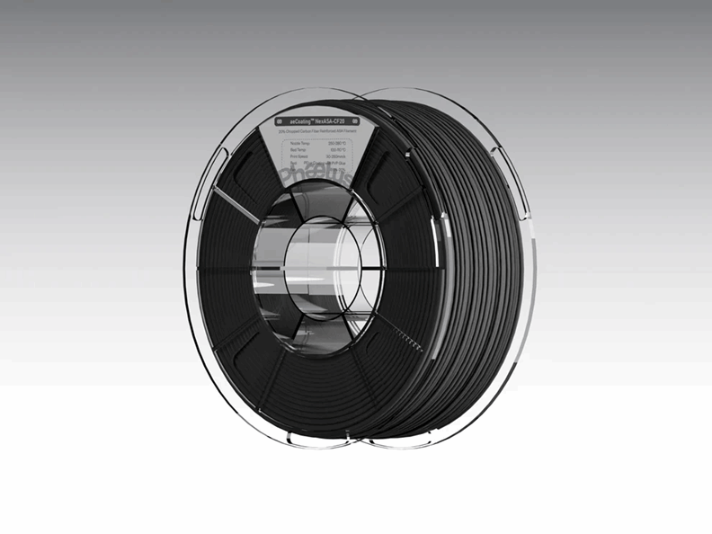 PHAETUS aeCoating NexASA-CF20 – Carbon Fibre Reinforced Filament 1kg