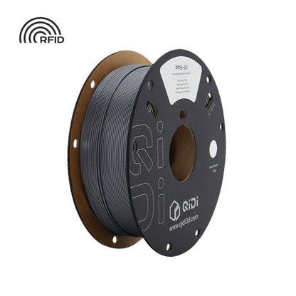 QIDI PPS-GF20 grey 750 g glass fibre filament spool with RFID