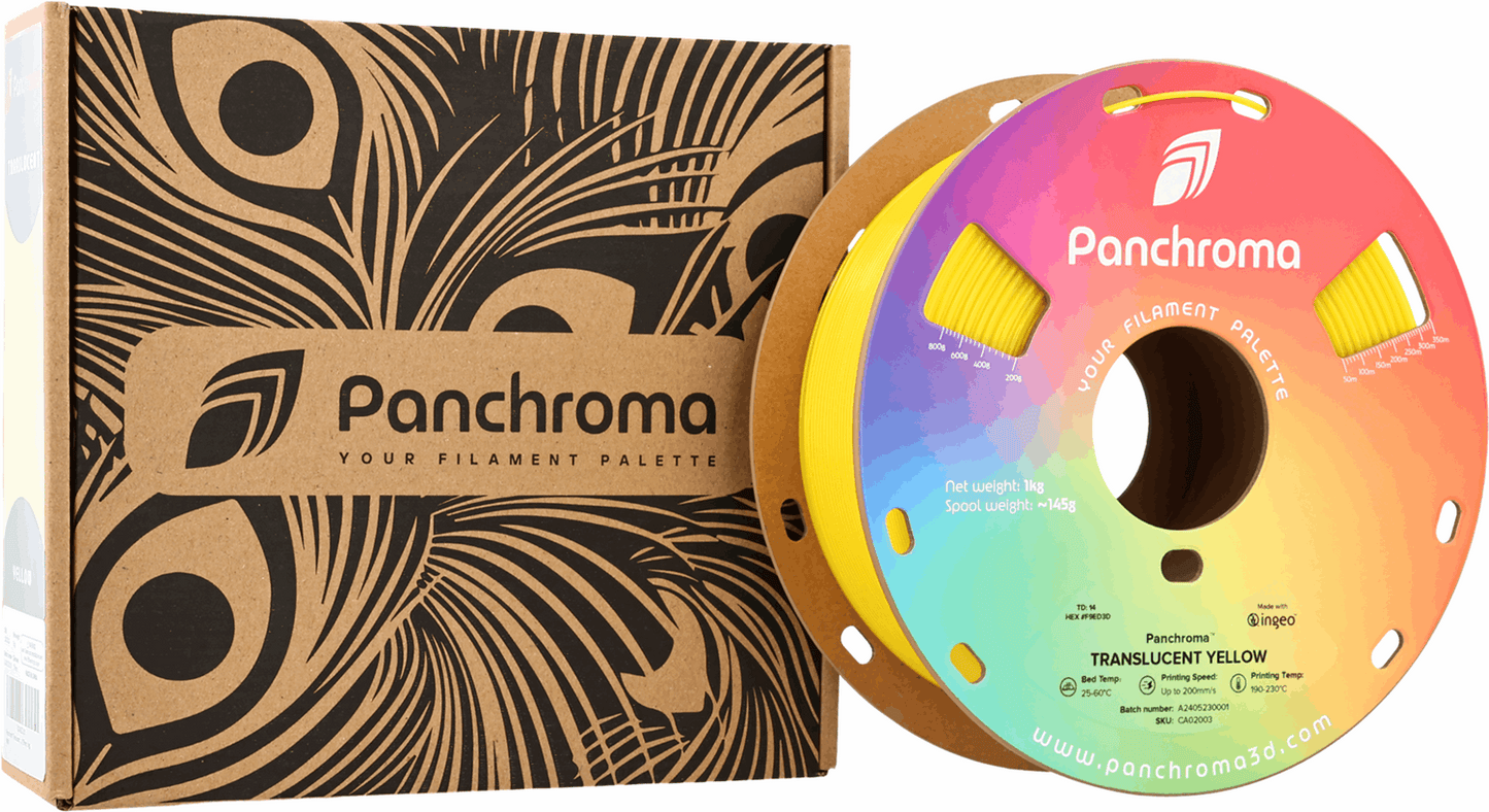 Panchroma by Polymaker PLA Translucent Filament – 1kg