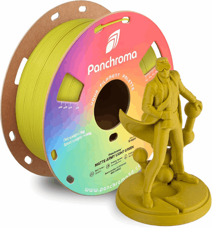 Panchroma by Polymaker PLA Army Matte Filament – 1kg