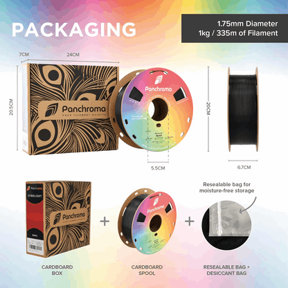 Panchroma by Polymaker PLA Pastel Matte Filament – 1kg