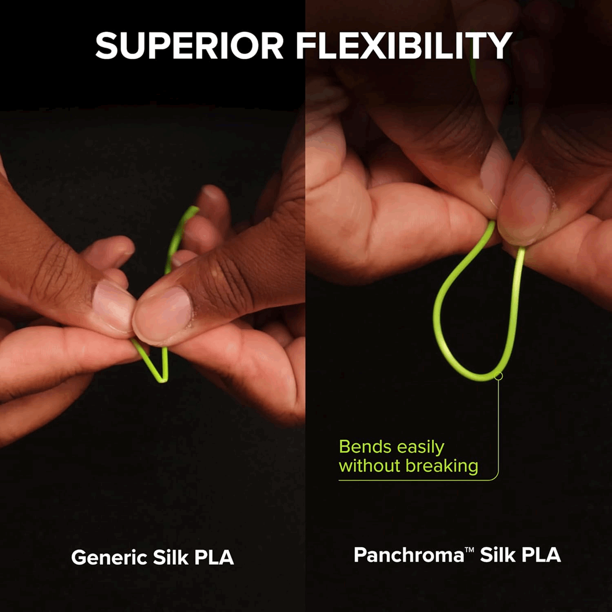 Panchroma by Polymaker PLA Silk Filament – 1kg