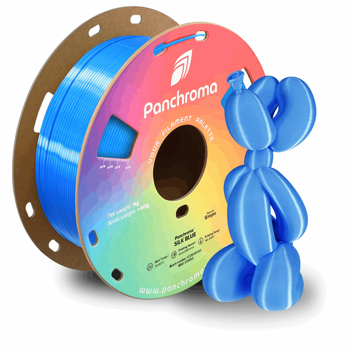 Panchroma by Polymaker PLA Silk Filament – 1kg