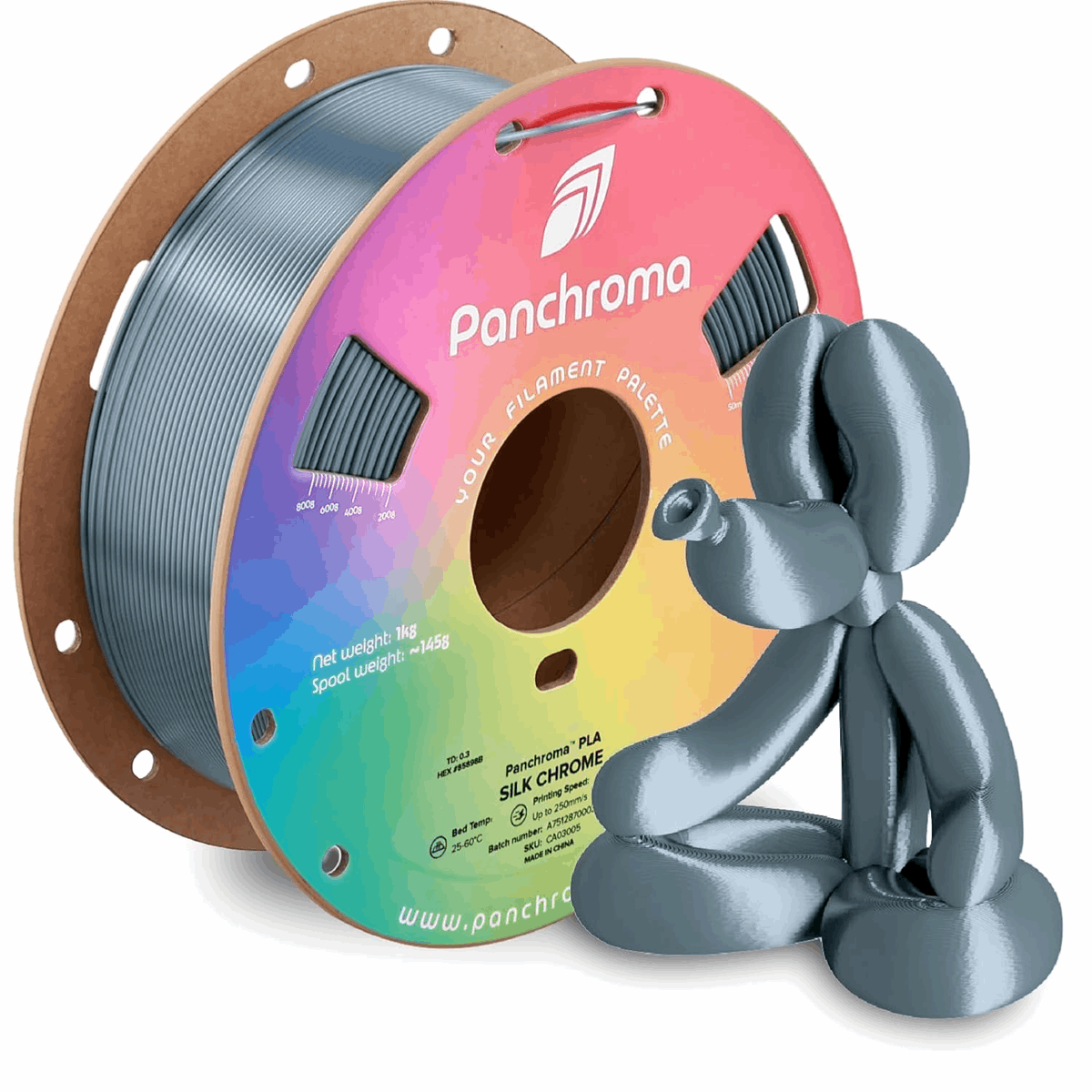 Panchroma by Polymaker PLA Silk Filament – 1kg