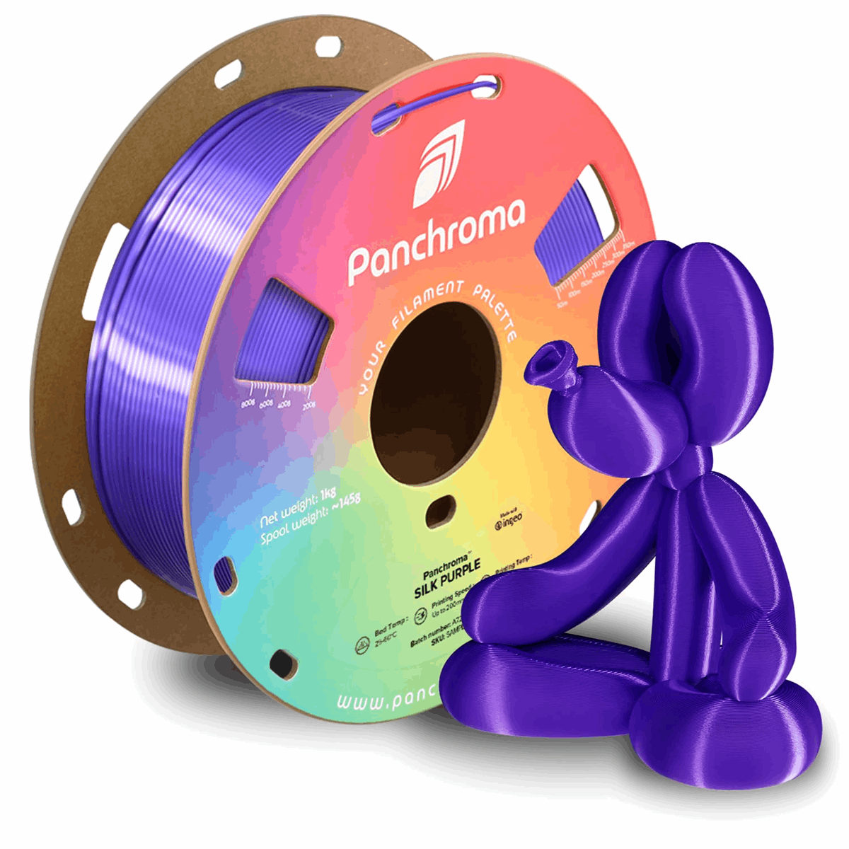 Panchroma by Polymaker PLA Silk Filament – 1kg