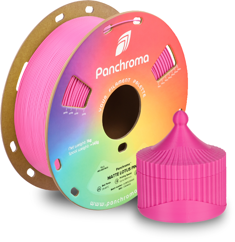 Panchroma by Polymaker Premium PLA Matte Filament – 1kg