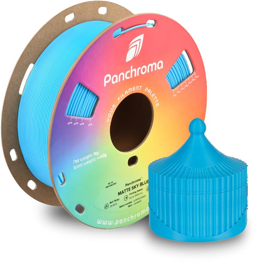 Panchroma by Polymaker Premium PLA Matte Filament – 1kg