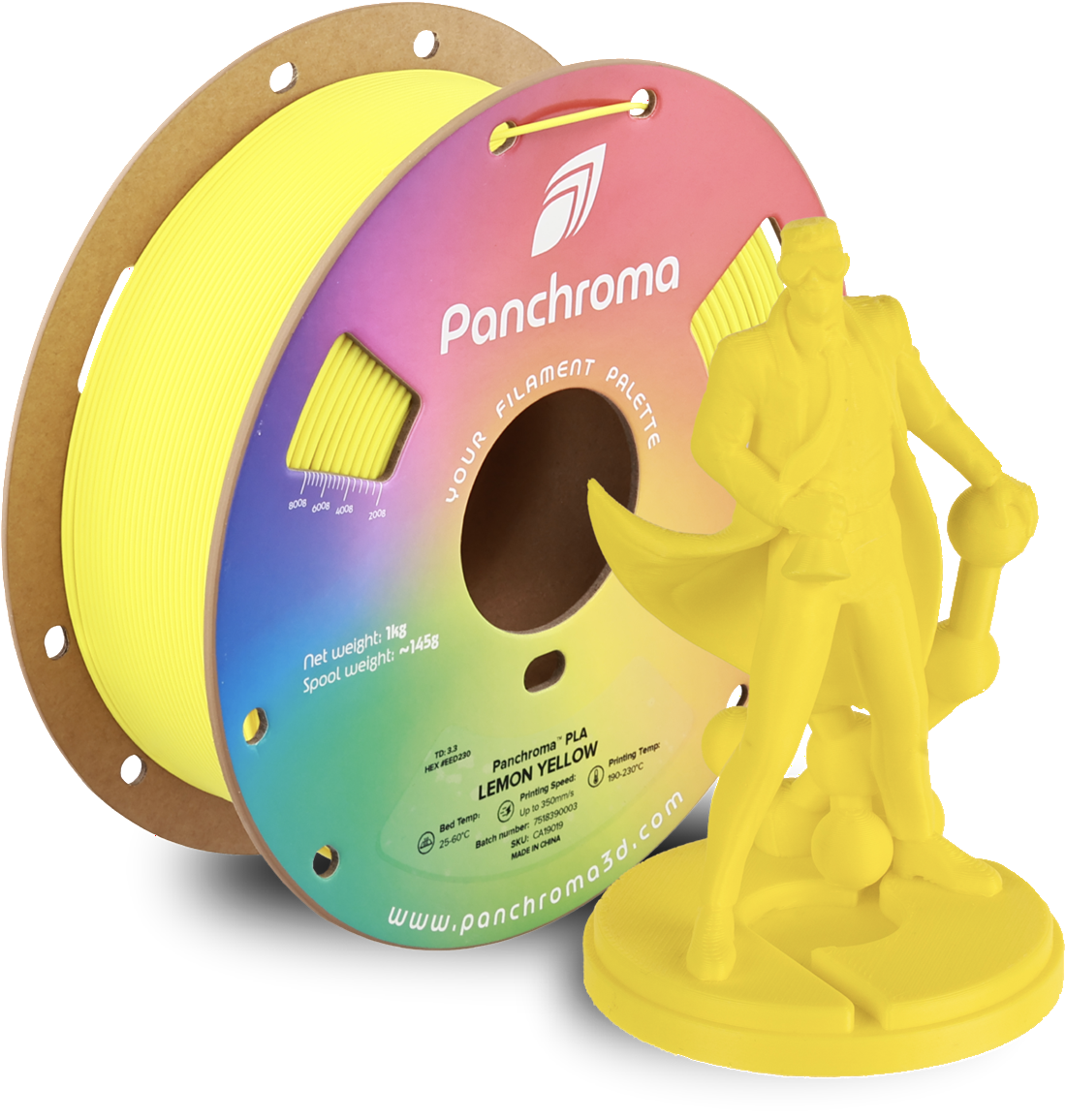 Panchroma by Polymaker Premium PLA Filament – 1kg