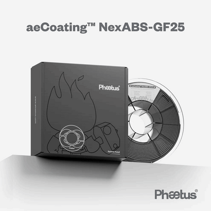 PHAETUS aeCoating Nex ABS-GF25 High-Strength Filament – 1.75mm