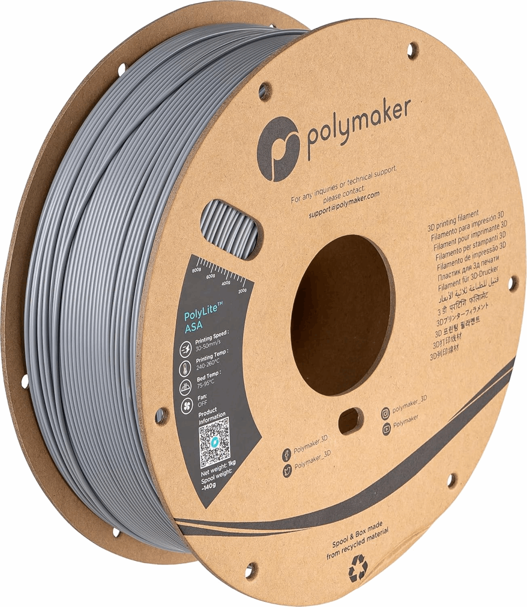 PolyLite ASA 3D Printer Filament – 1KG