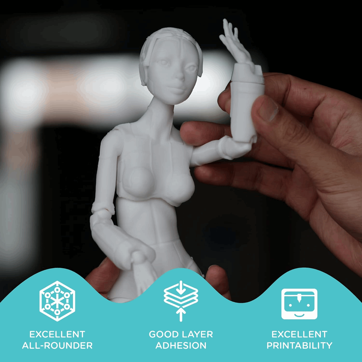 PolyLite PETG 3D Printer Filament – 1KG