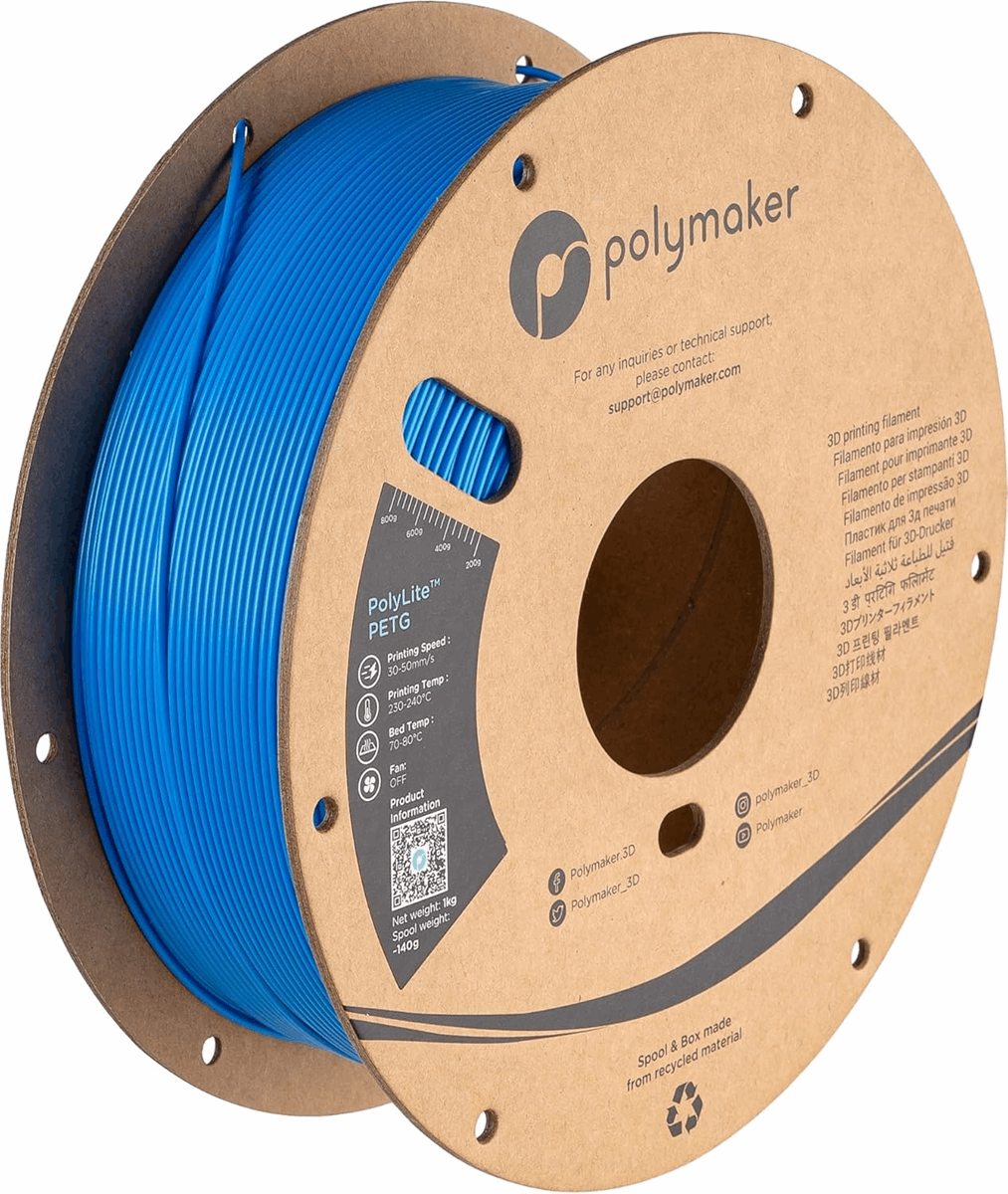 PolyLite PETG 3D Printer Filament – 1KG