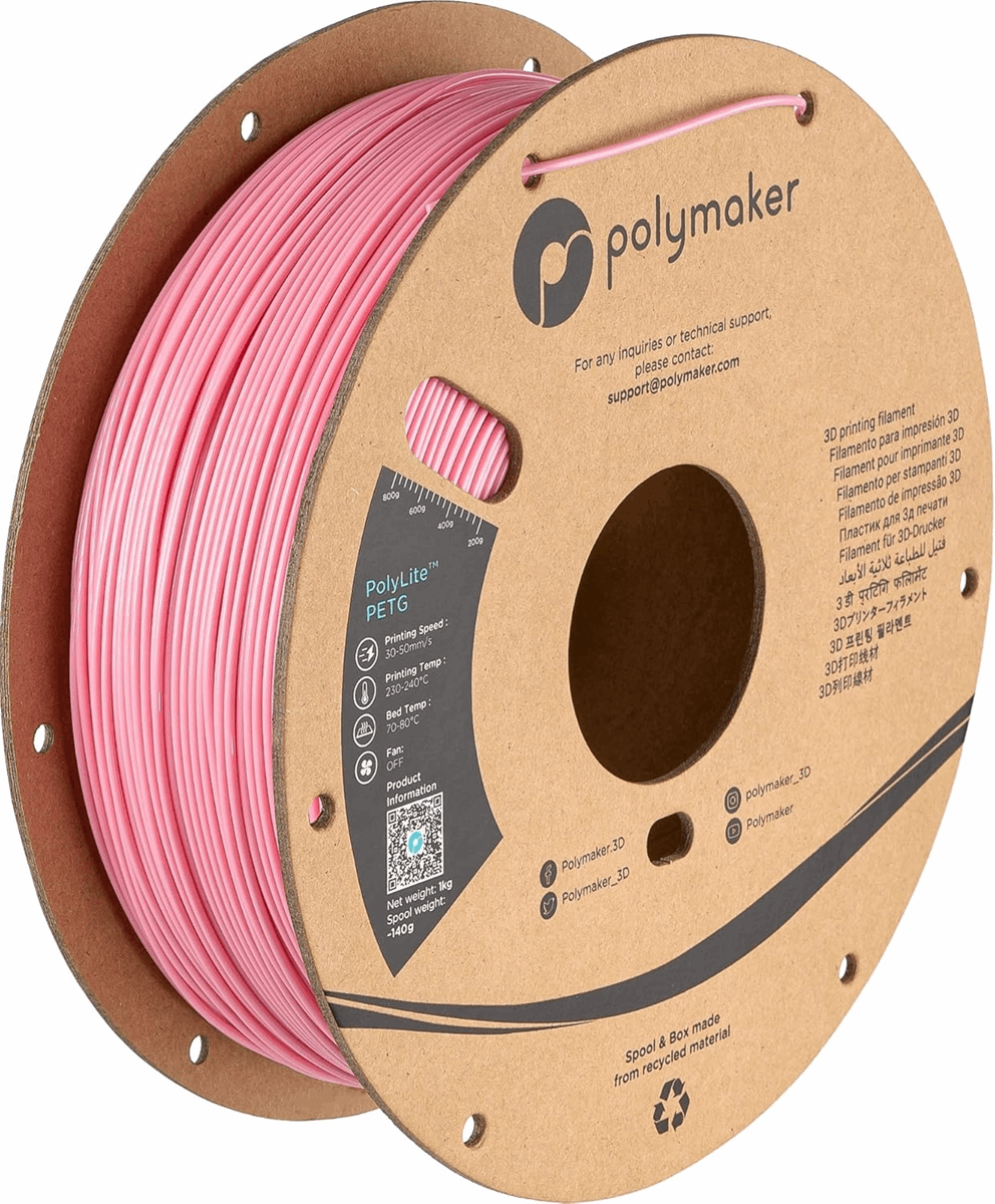 PolyLite PETG 3D Printer Filament – 1KG