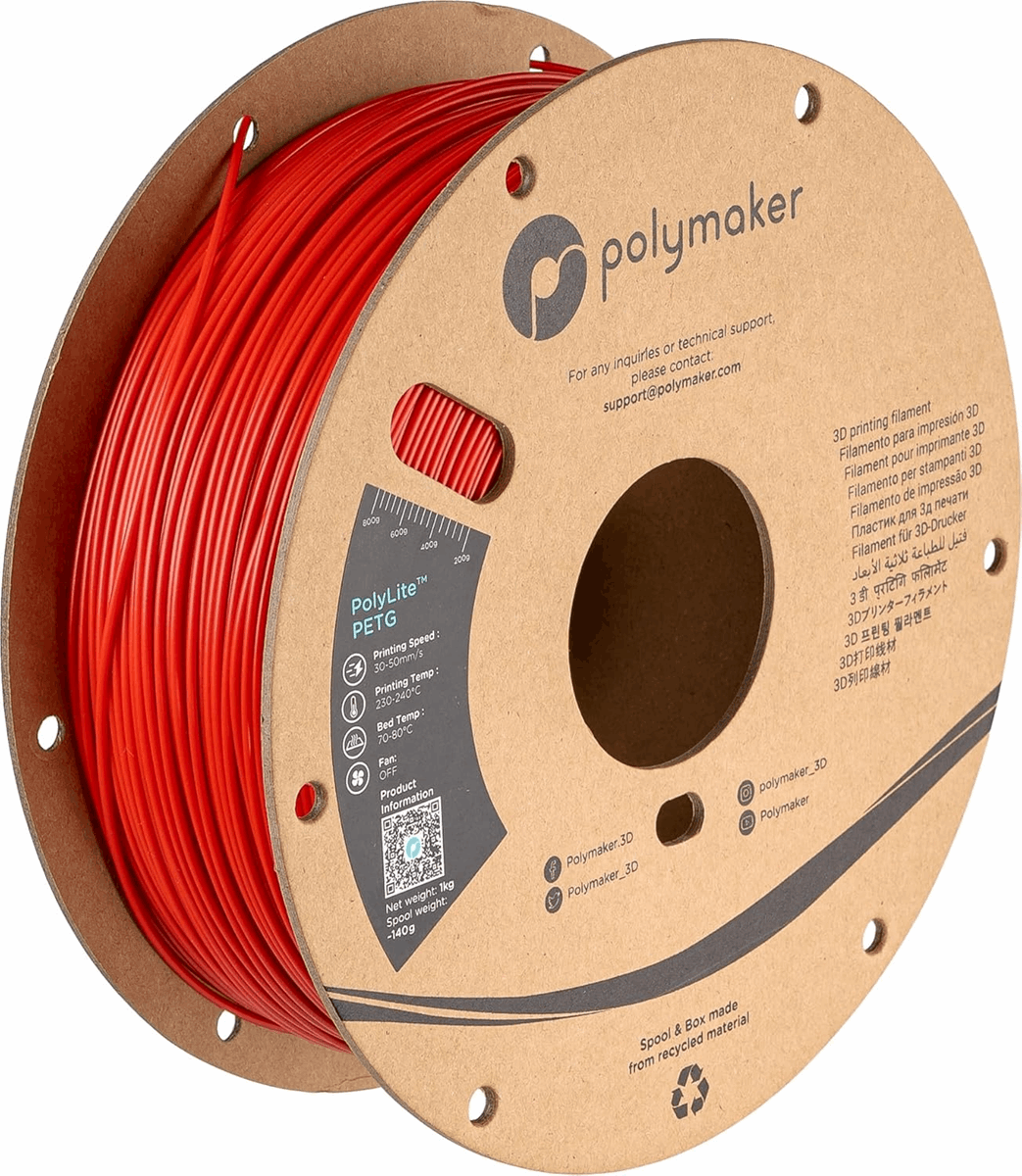 PolyLite PETG 3D Printer Filament – 1KG