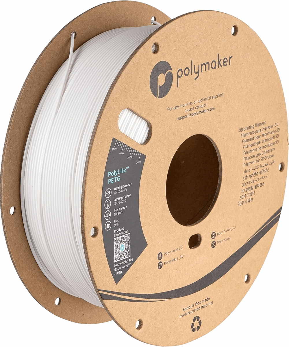 PolyLite PETG 3D Printer Filament – 1KG