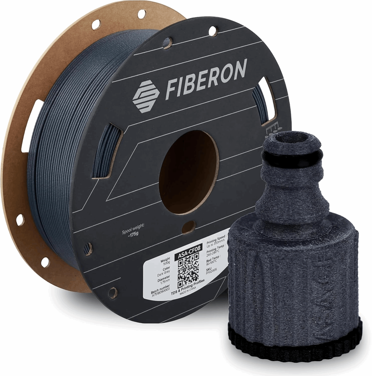 Polymaker Fiberon ASA-CF08 Filament – 500g