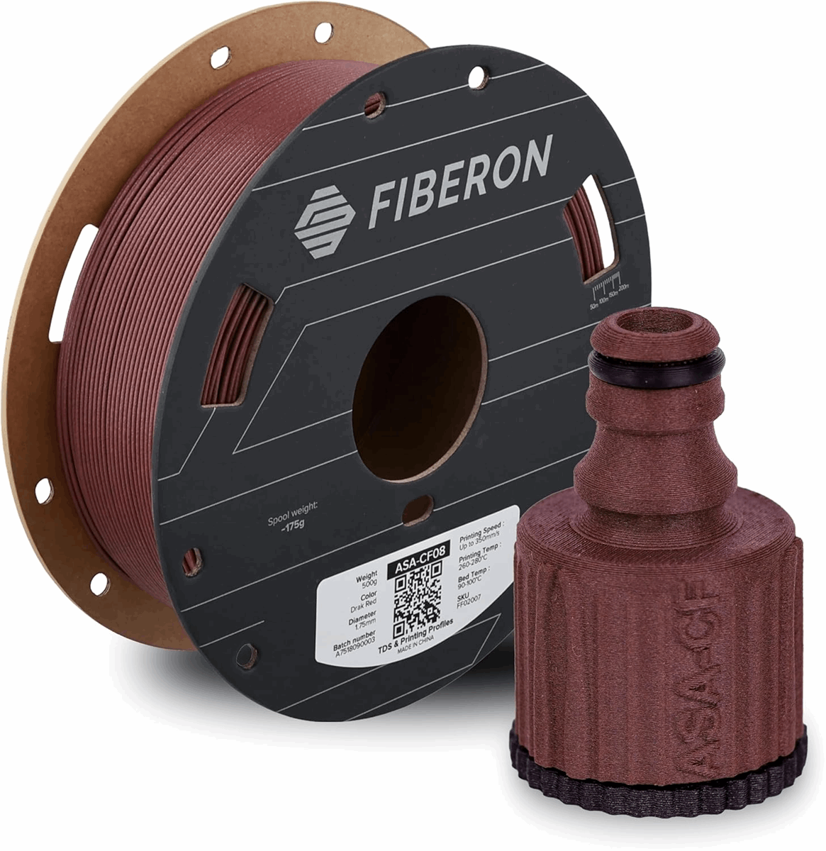 Polymaker Fiberon ASA-CF08 Filament – 500g