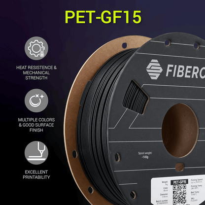 Polymaker Fiberon PET-GF15 Filament – Glass Fibre Reinforced PET 1kg