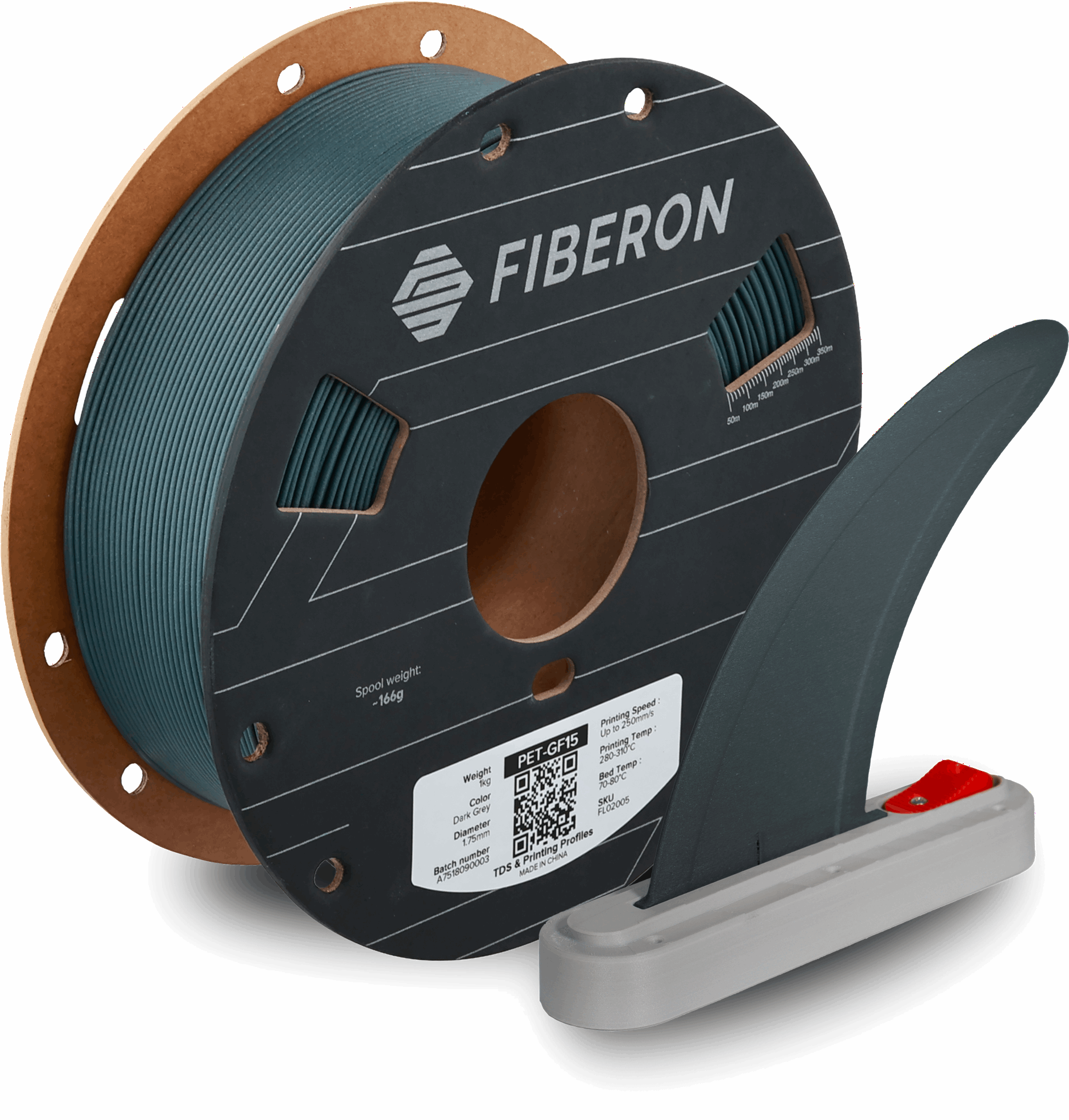 Polymaker Fiberon PET-GF15 Filament – Glass Fibre Reinforced PET 1kg