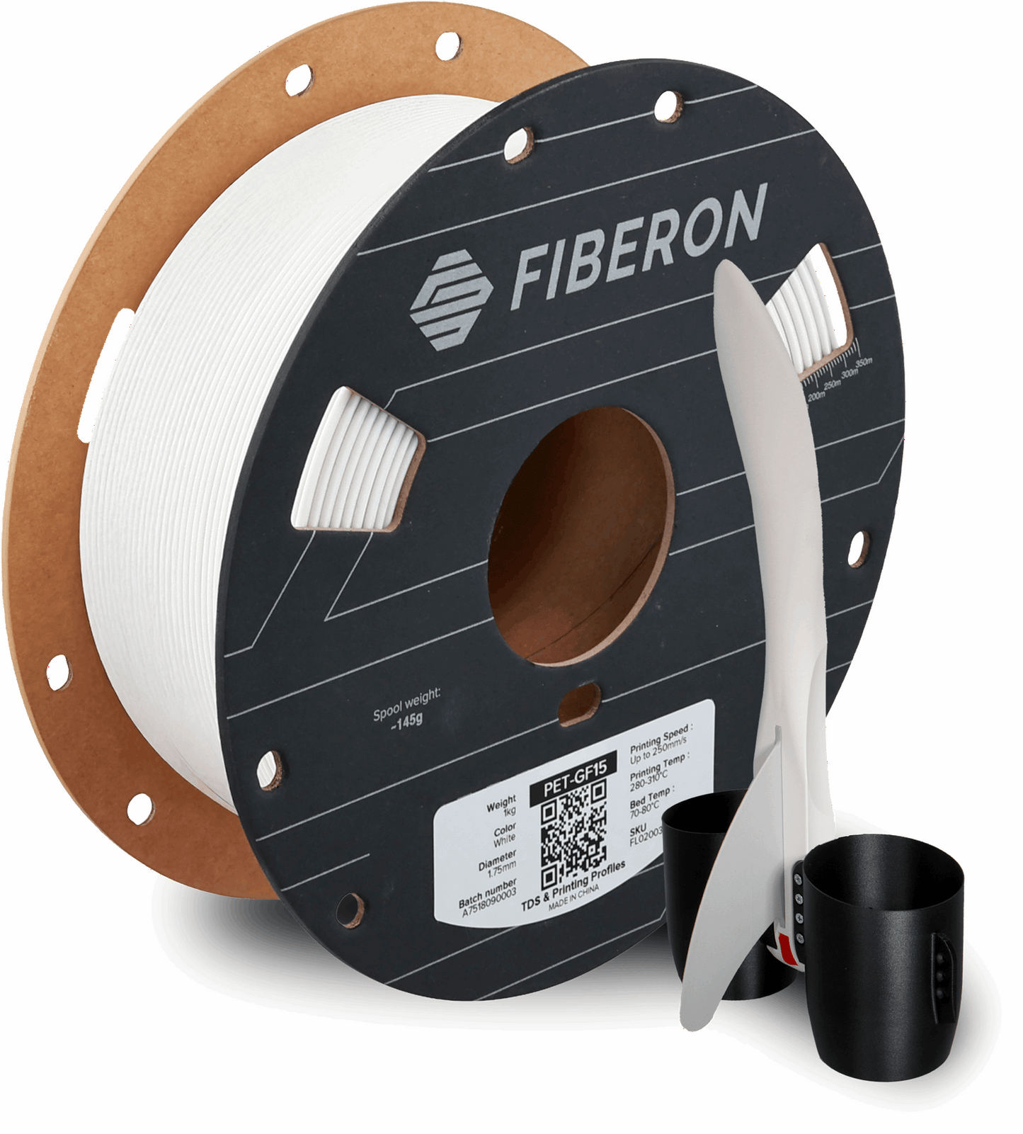 Polymaker Fiberon PET-GF15 Filament – Glass Fibre Reinforced PET 1kg
