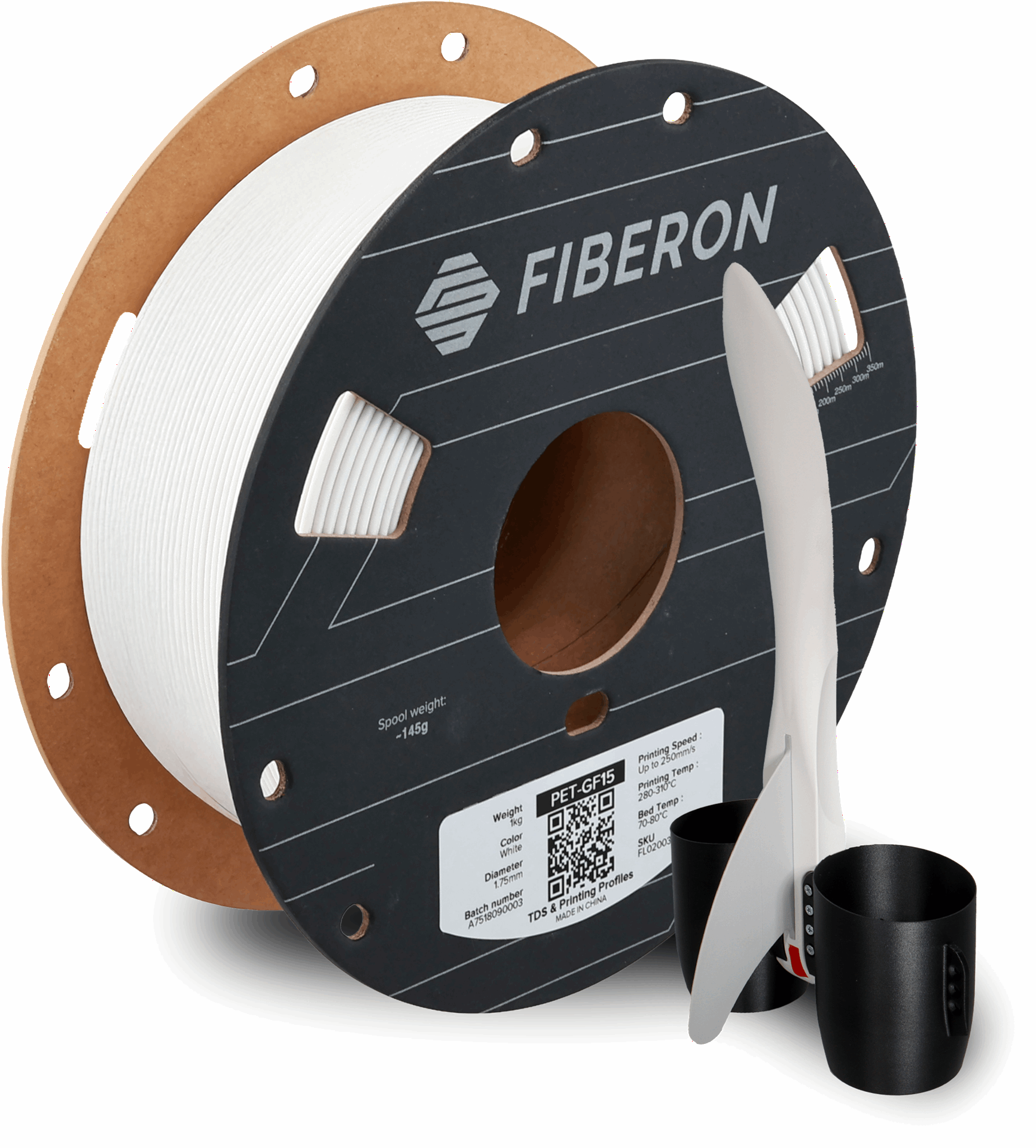Polymaker Fiberon PET-GF15 Filament – Glass Fibre Reinforced PET 1kg