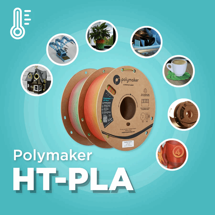 Polymaker HT-PLA Engineering-Grade Filament – 1KG