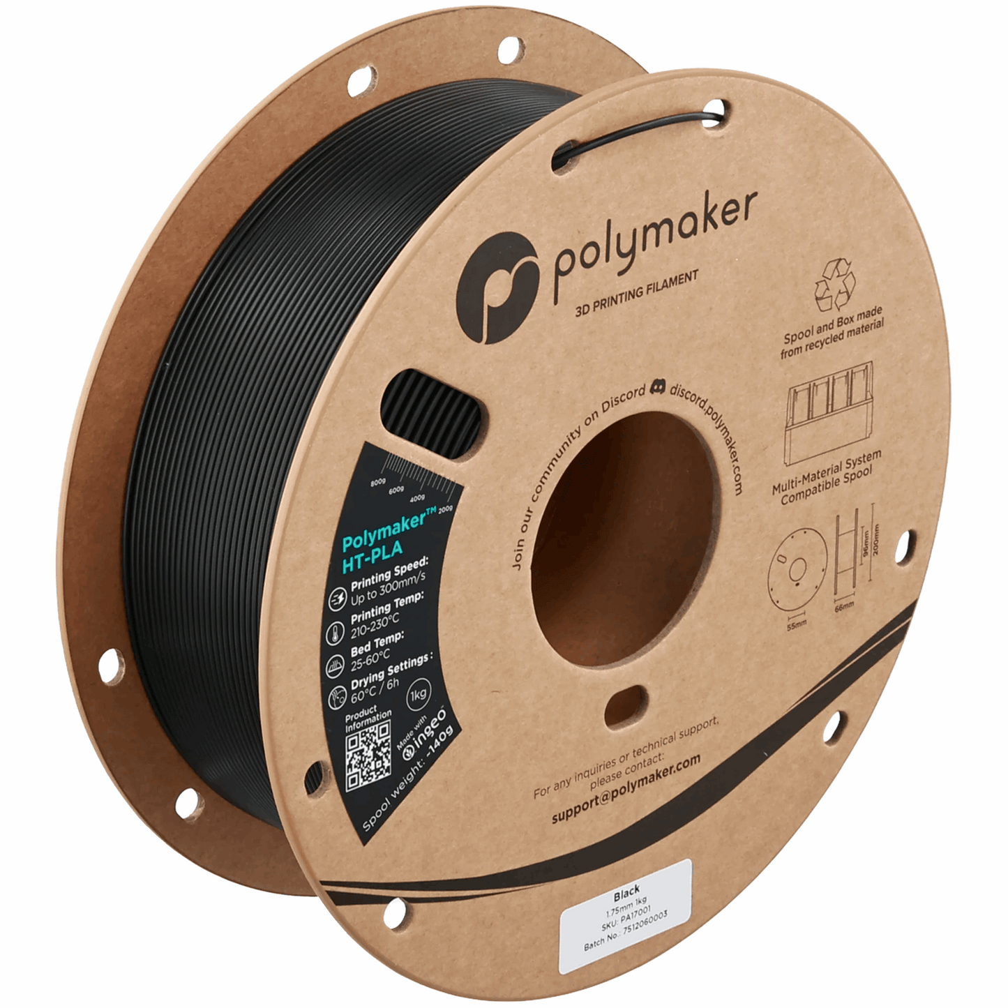 Polymaker HT-PLA Engineering-Grade Filament – 1KG