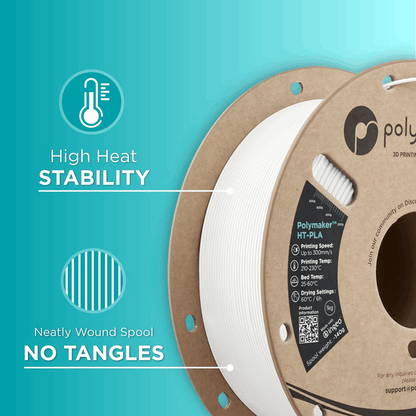 Polymaker HT-PLA-GF Engineering-Grade Filament – 1KG