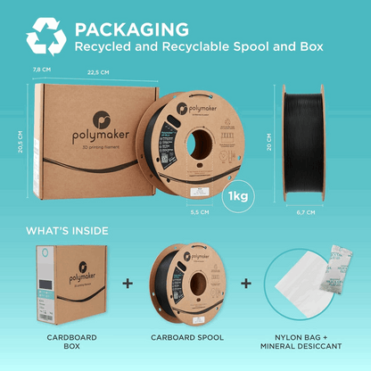 Polymaker HT-PLA-GF Engineering-Grade Filament – 1KG