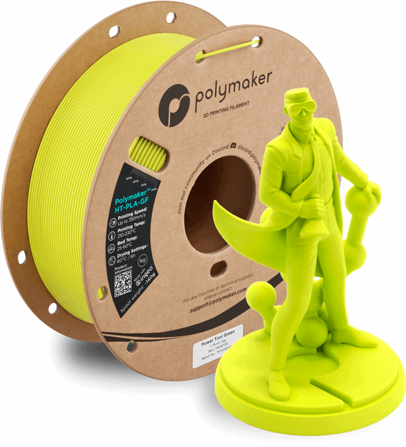 Polymaker HT-PLA-GF Engineering-Grade Filament – 1KG