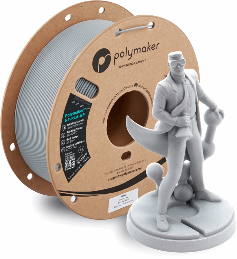 Polymaker HT-PLA-GF Engineering-Grade Filament – 1KG