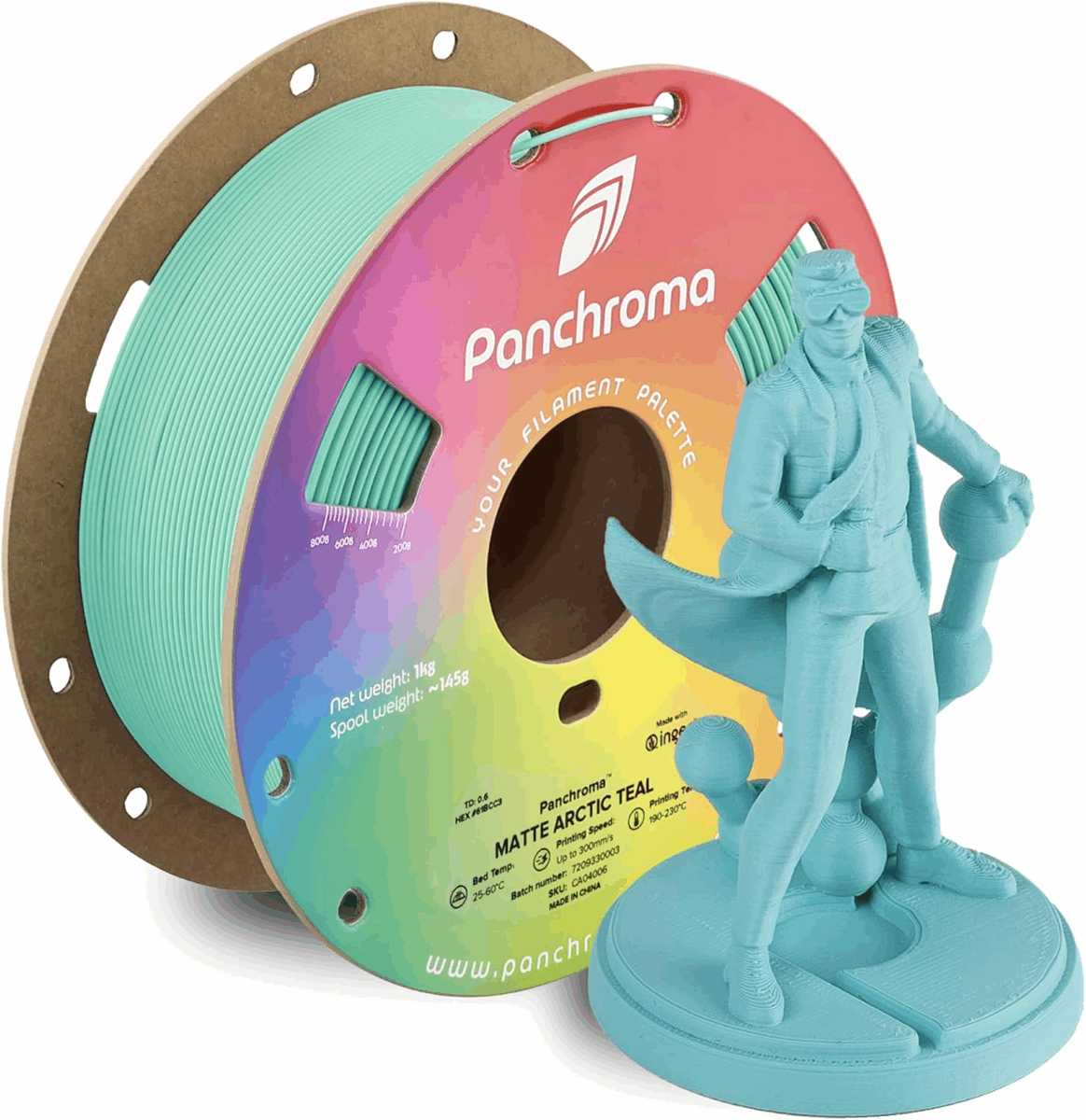Panchroma by Polymaker Premium PLA Matte Filament – 1kg