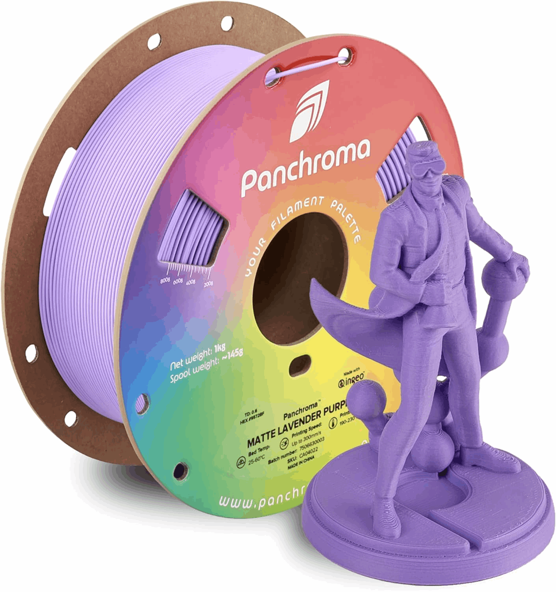 Panchroma by Polymaker Premium PLA Matte Filament – 1kg