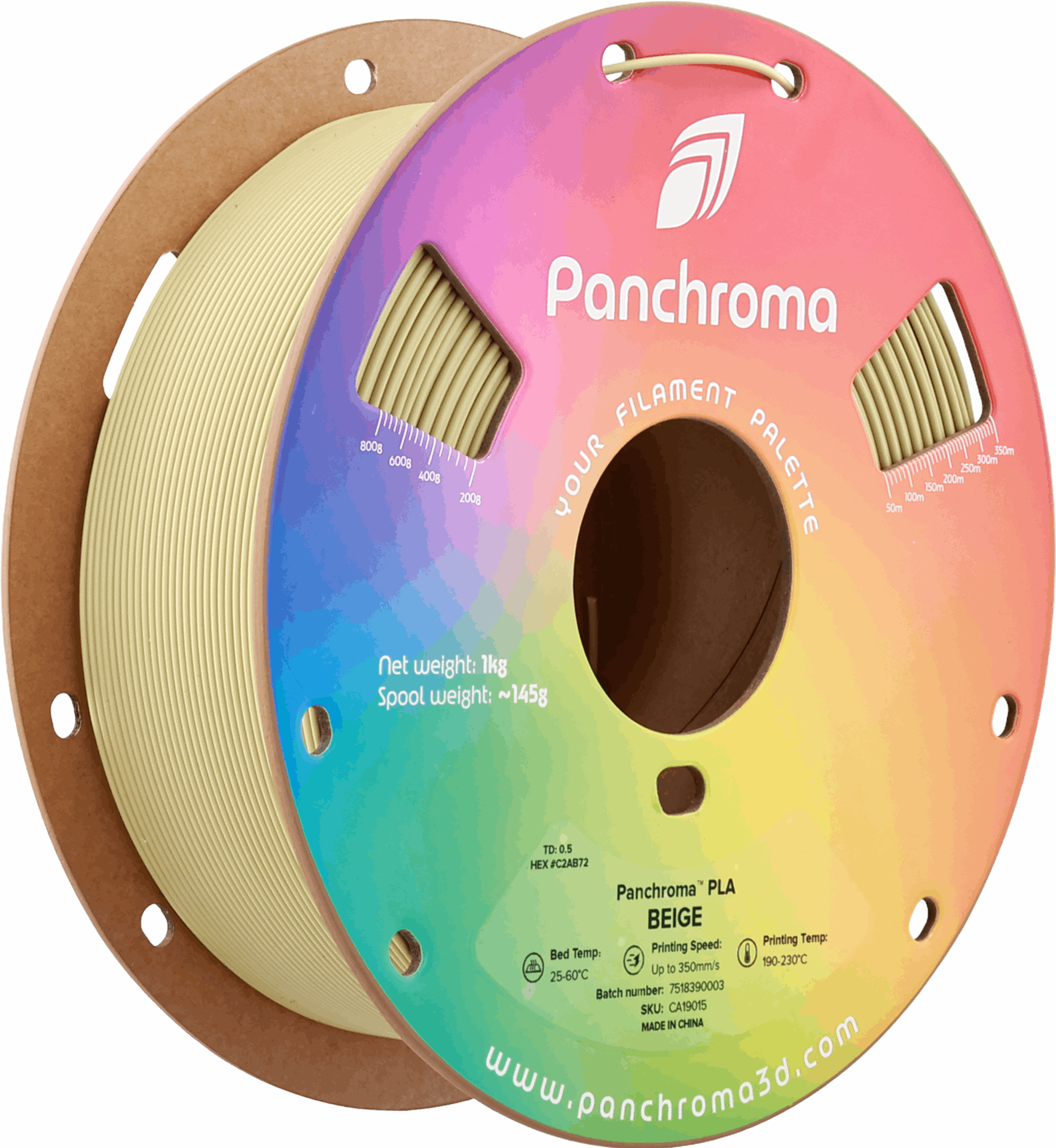 Panchroma by Polymaker Premium PLA Filament – 1kg