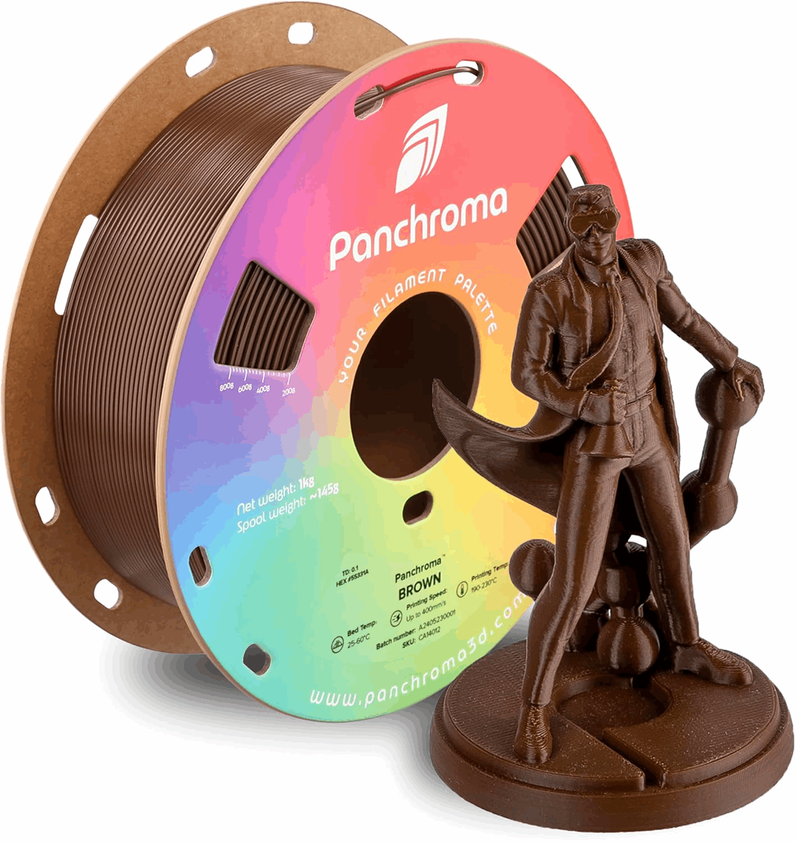 Panchroma by Polymaker Premium PLA Filament – 1kg