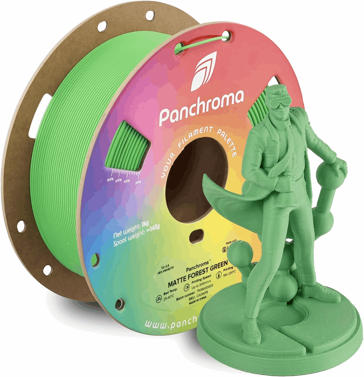 Panchroma by Polymaker Premium PLA Matte Filament – 1kg